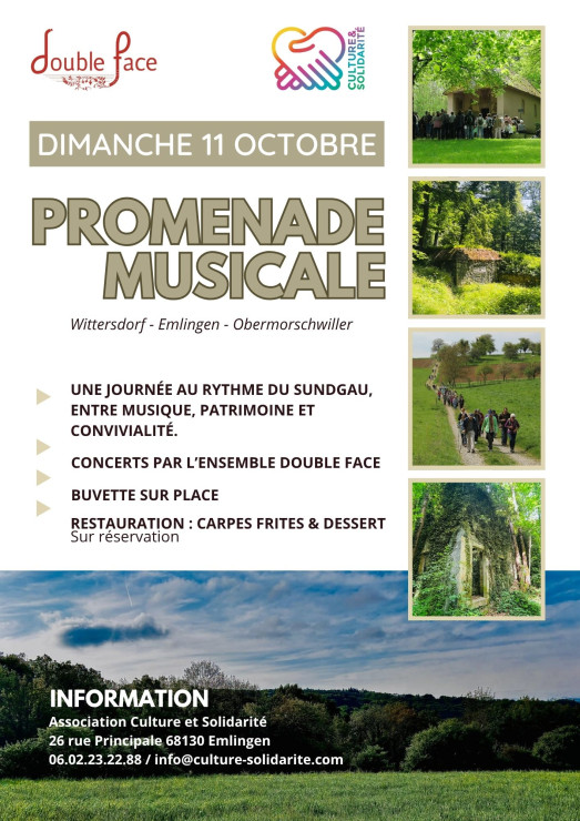 Promenade musicale : une journée au rythme du Sundgau